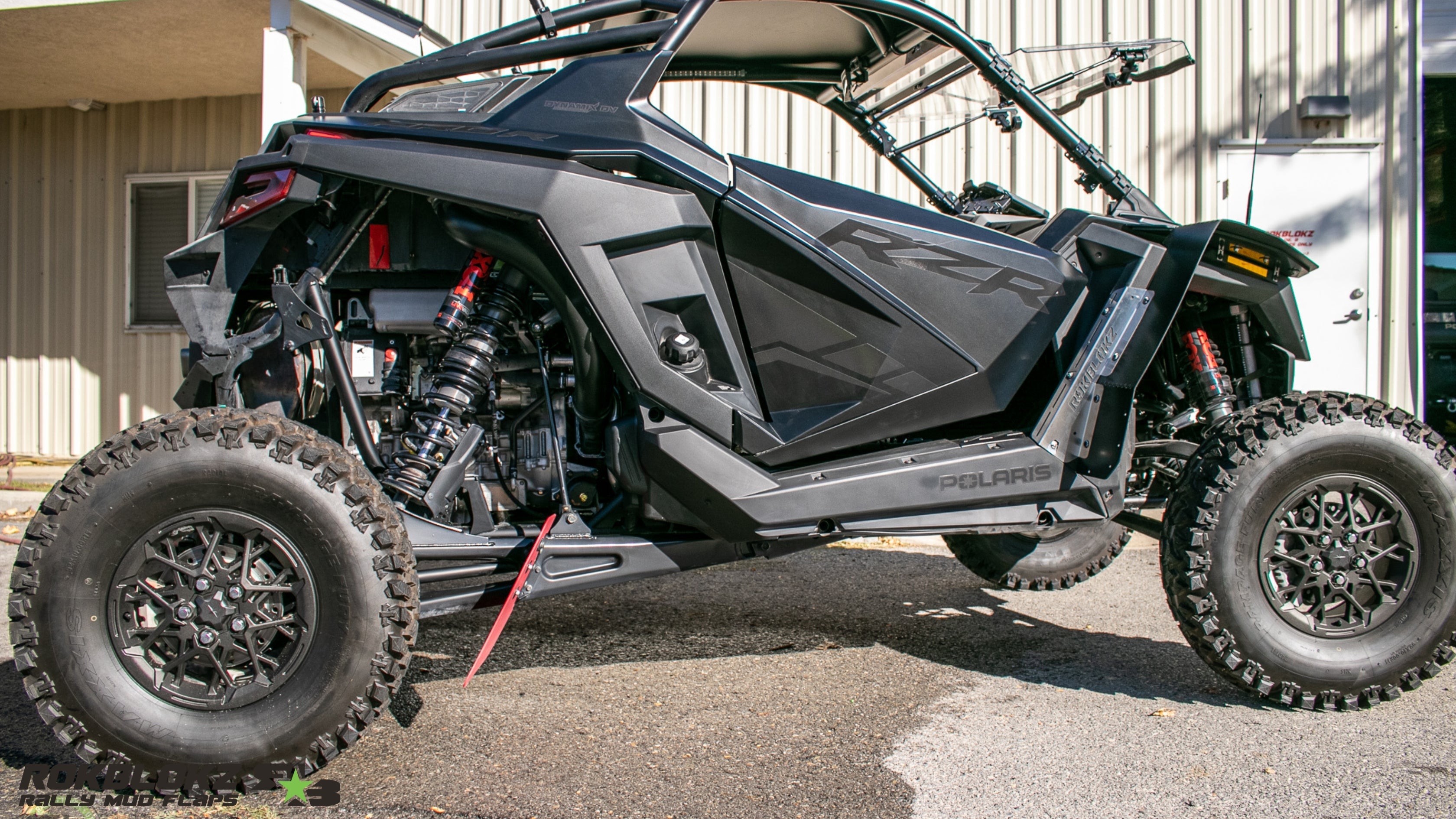 Polaris RZR Pro R/Turbo R 2022+ Trailing Arm Flap Upgrade (REQ OEM BRACKETS)
