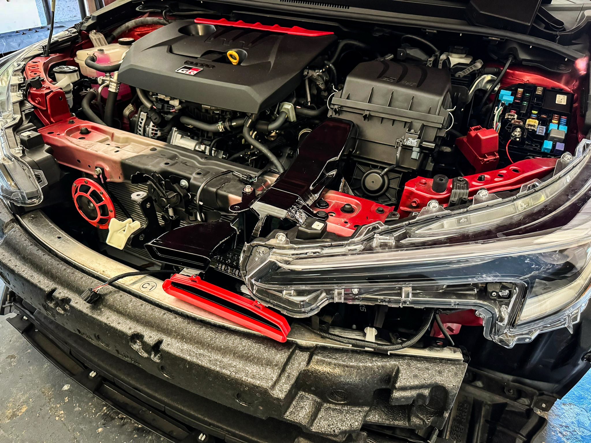 2023+ Toyota GR Corolla BIG MOUTH Ram Air Intake Snorkel PLUS High Flow Induction-Ram Air Intake-Grocery Getter Performance