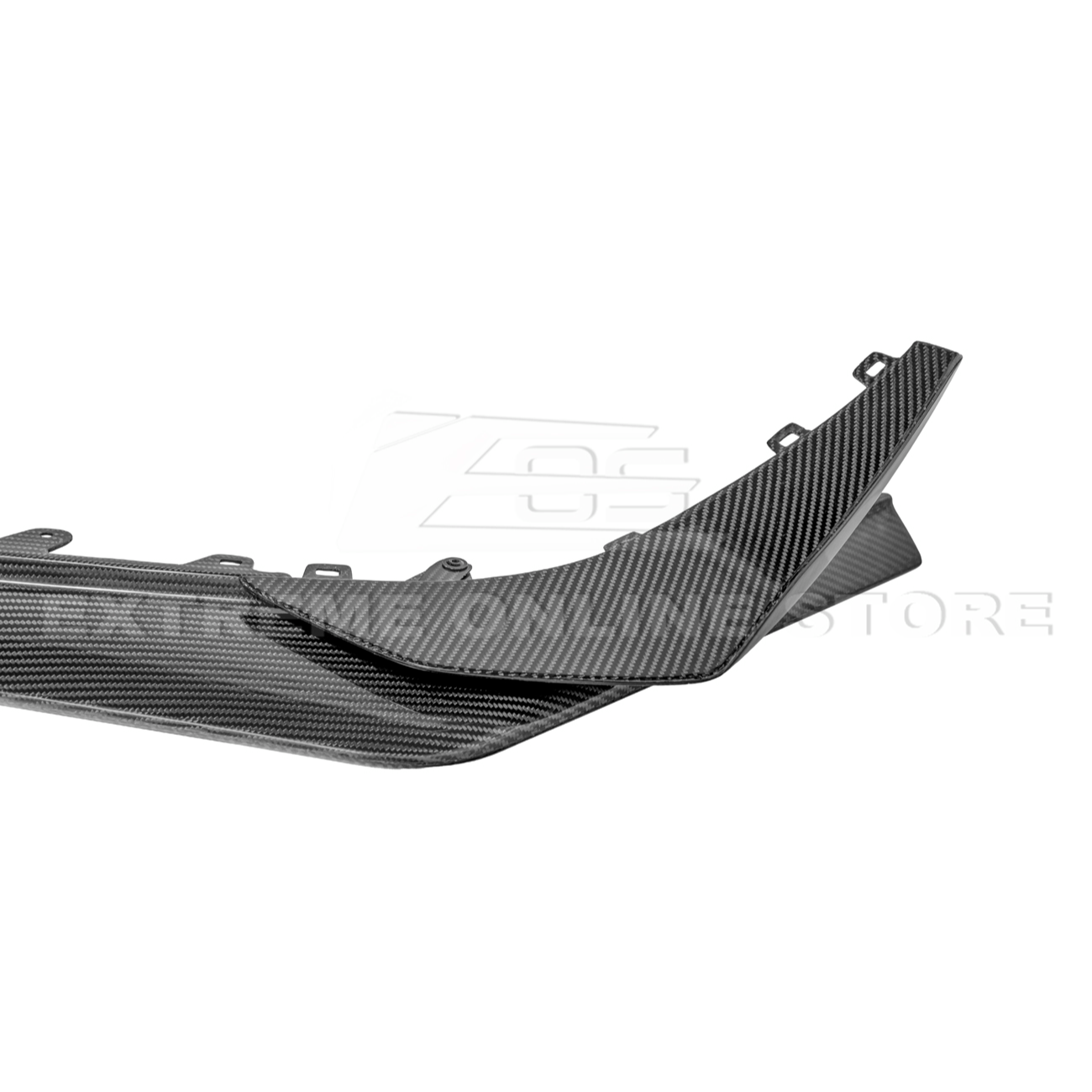 2023-Up Corvette C8 Z06 Z07 DRY CARBON FIBER Extended Package Front Lip & Canards