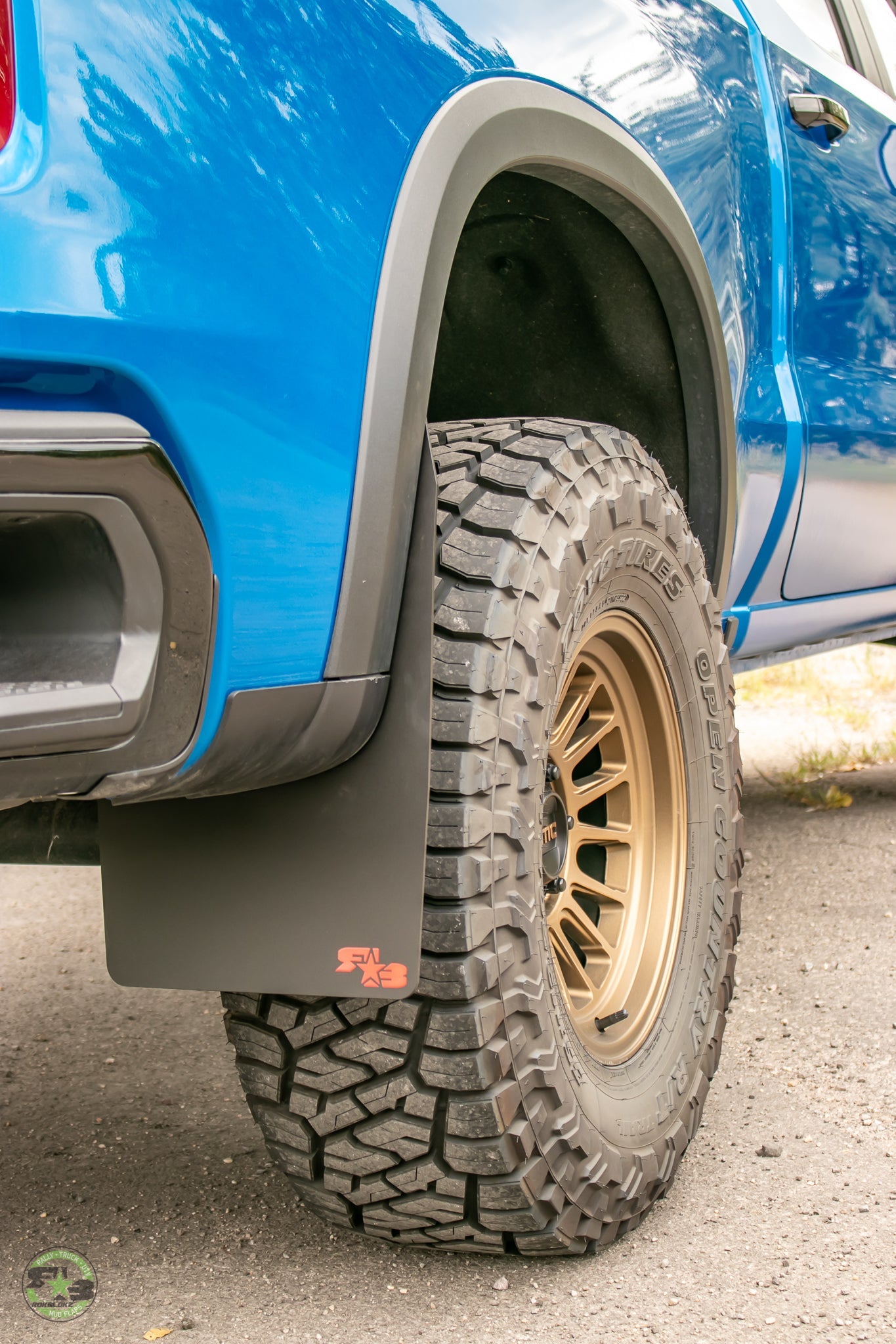 Chevrolet Silverado 1500 ZR2 2022+ Mud Flaps