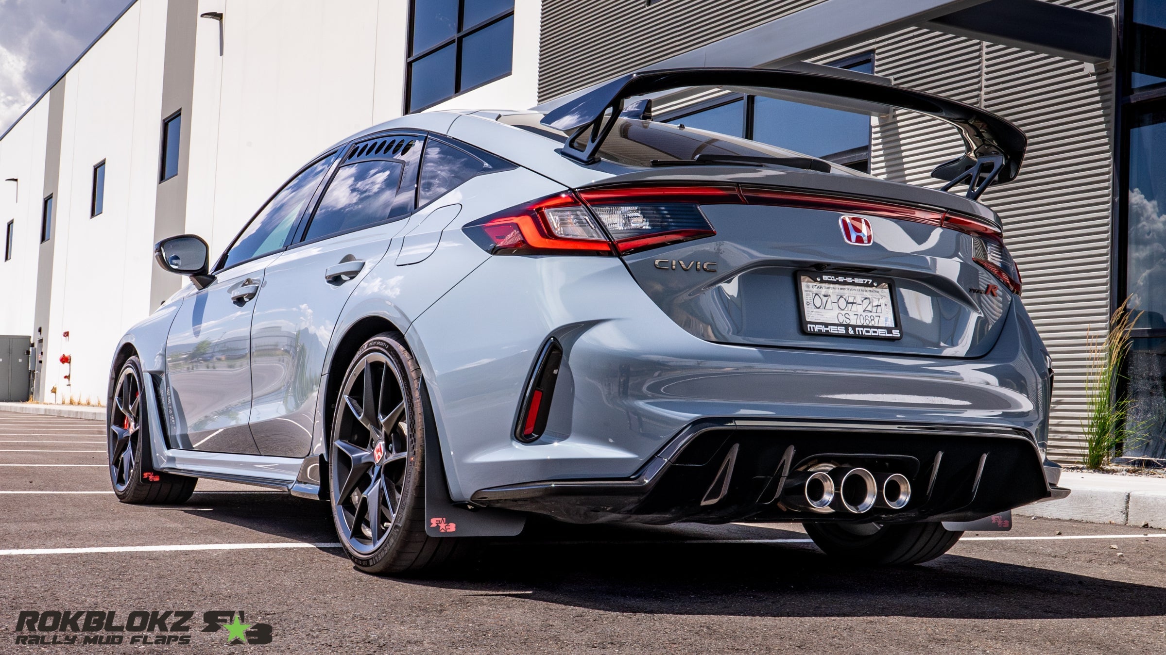 Honda Civic Type R (FL5) 2023+ Rally Mud Flaps