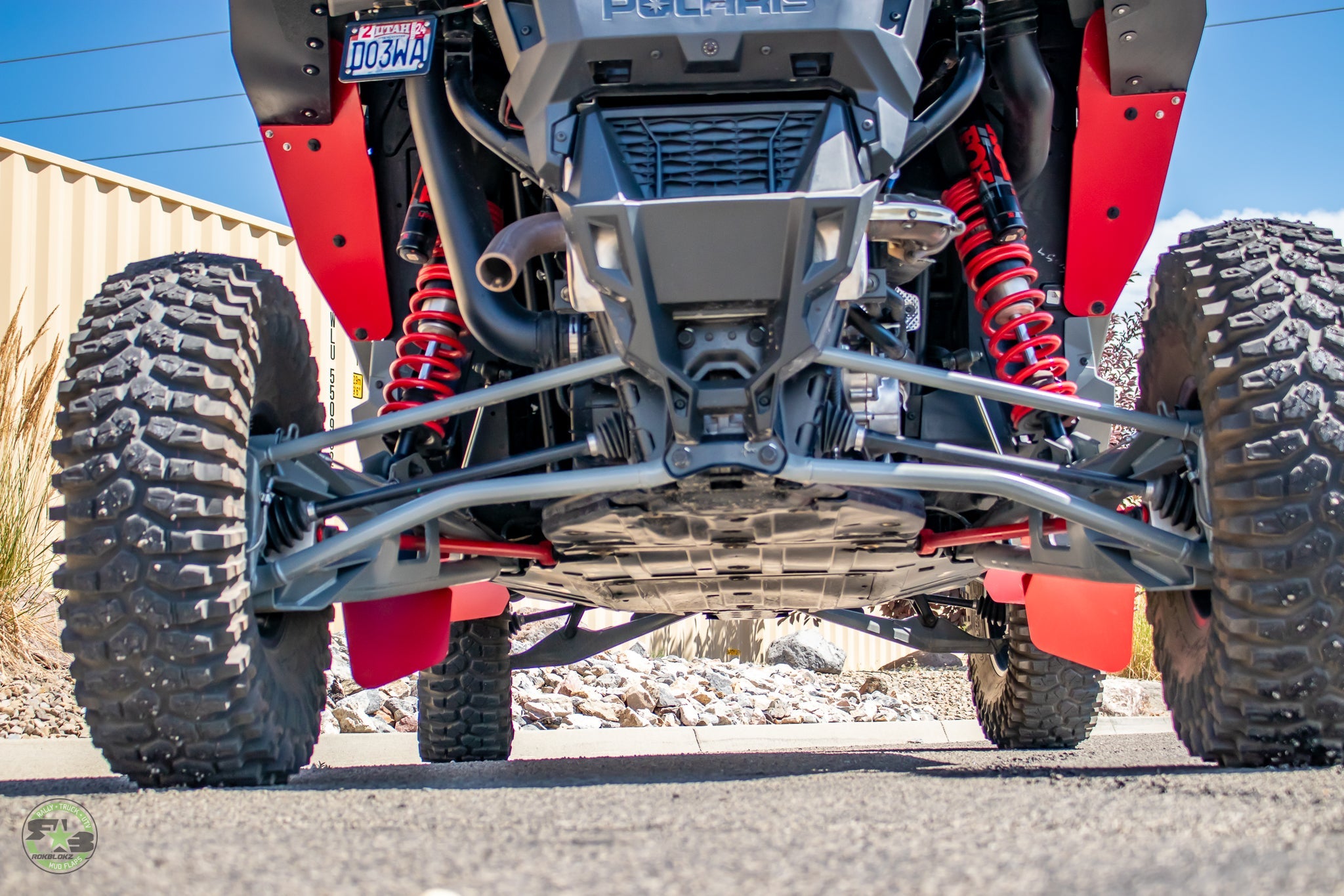 Polaris RZR Turbo R 2022+ Trailing Arm Mud Flaps/Guards