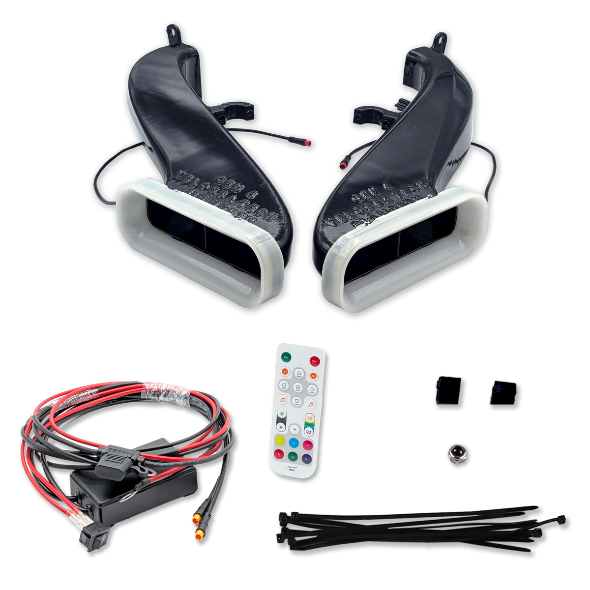 2022+ Nissan Z Dual BIG MOUTH LIT KIT Ram Air Intake Snorkels - product image 1