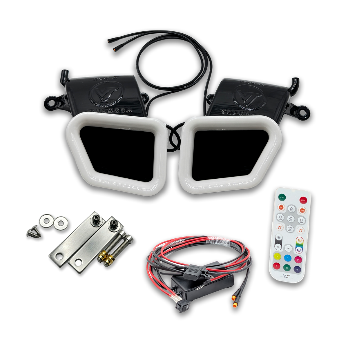 2023+ Acura Integra (Base/A-Spec/Type S) Dual BIG MOUTH LIT KIT Ram Air Intake Snorkels - product image 1