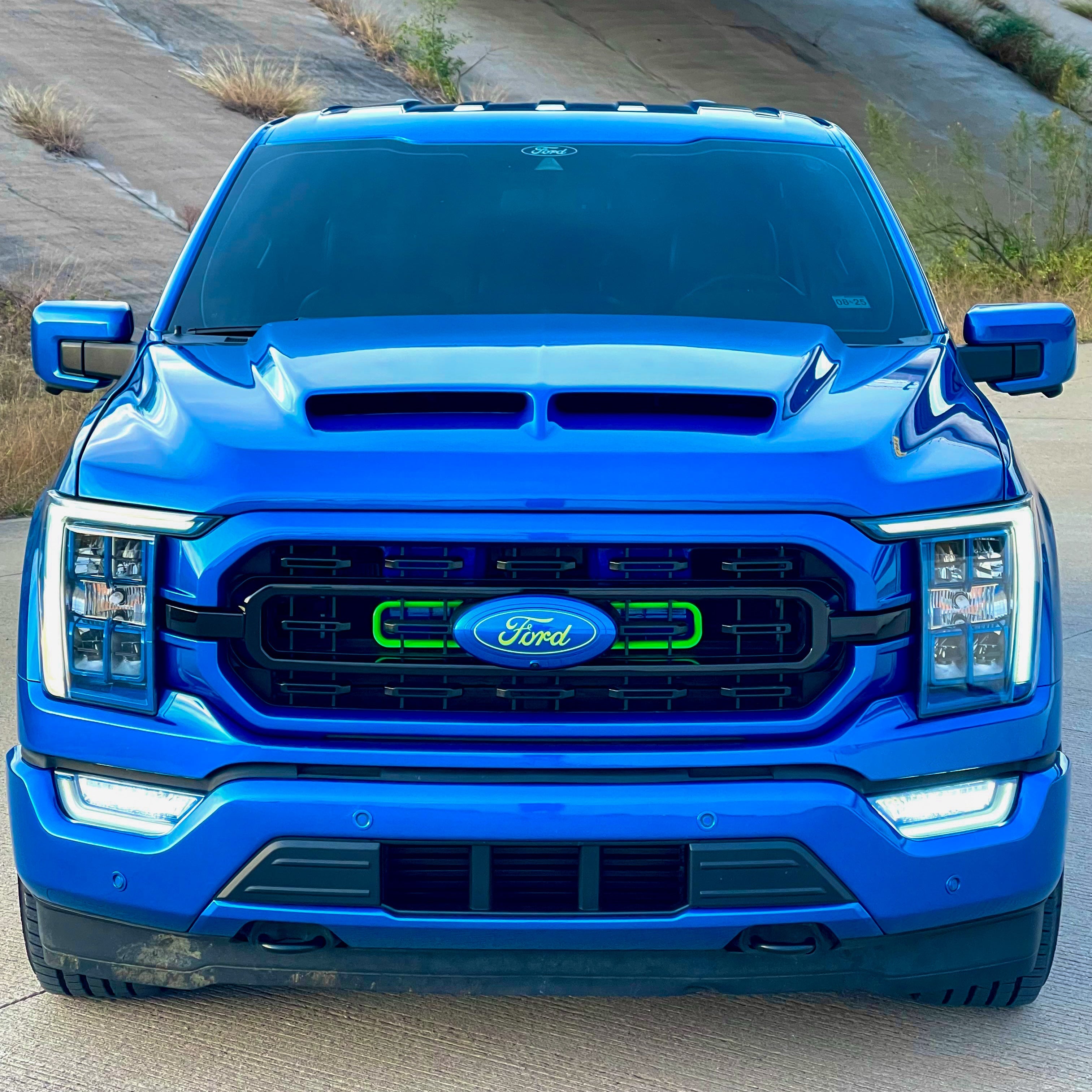 2024+ Ford F-150 (non Raptor) Dual BIG MOUTH Ram Air Intake Snorkels-Ram Air Intake-Grocery Getter Performance