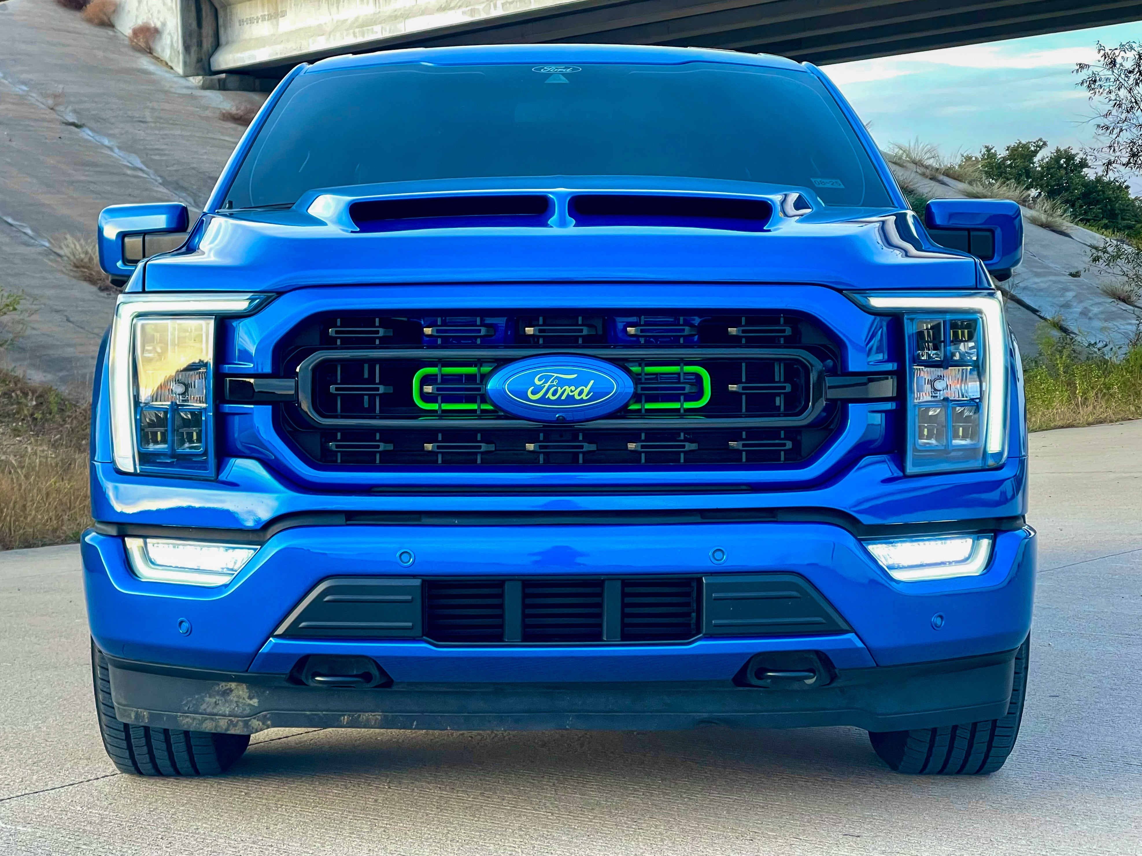 2024+ Ford F-150 (non Raptor) Dual BIG MOUTH Ram Air Intake Snorkels-Ram Air Intake-Grocery Getter Performance