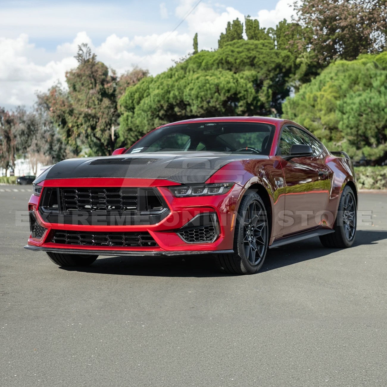 2024+ Ford Mustang Dark Horse Style Lower Front Grille Insert-Grocery Getter Performance
