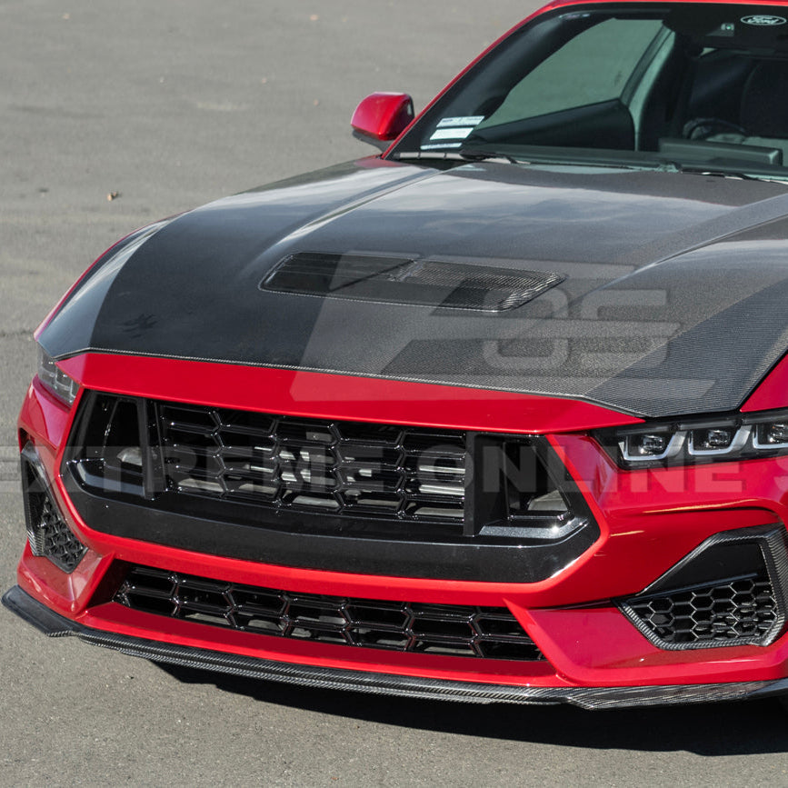 2024+ Ford Mustang Dark Horse Style Lower Front Grille Insert-Grocery Getter Performance