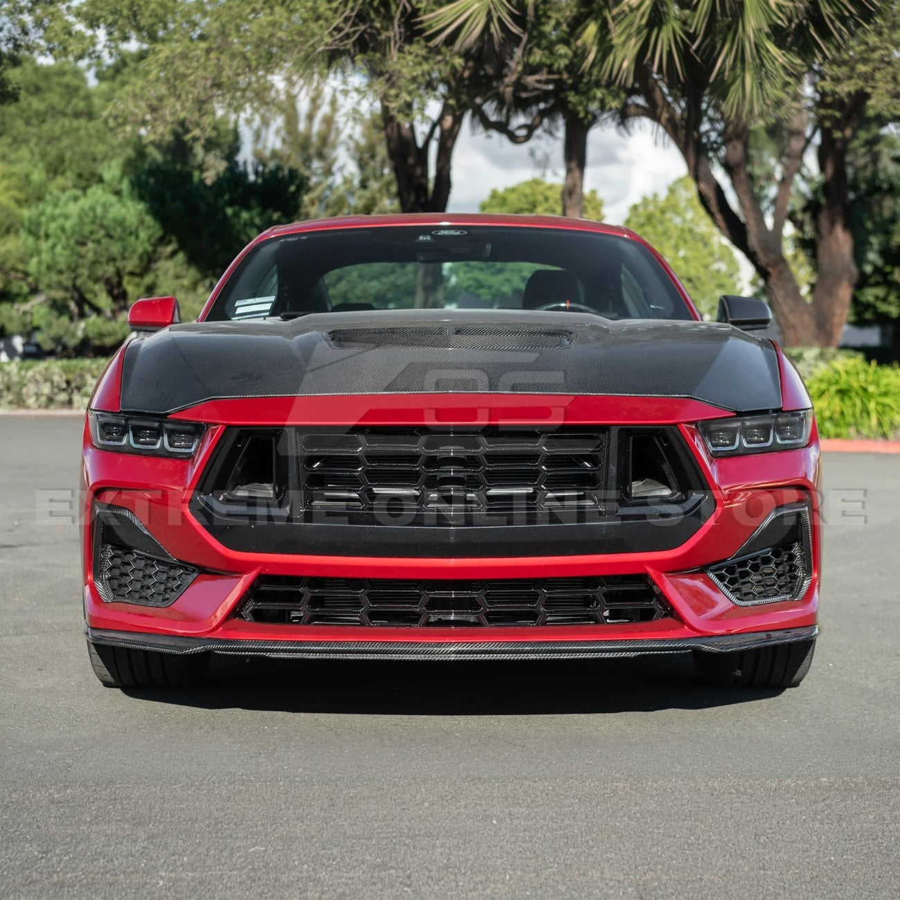 2024+ Ford Mustang Dark Horse Style Lower Front Grille Insert-Grocery Getter Performance
