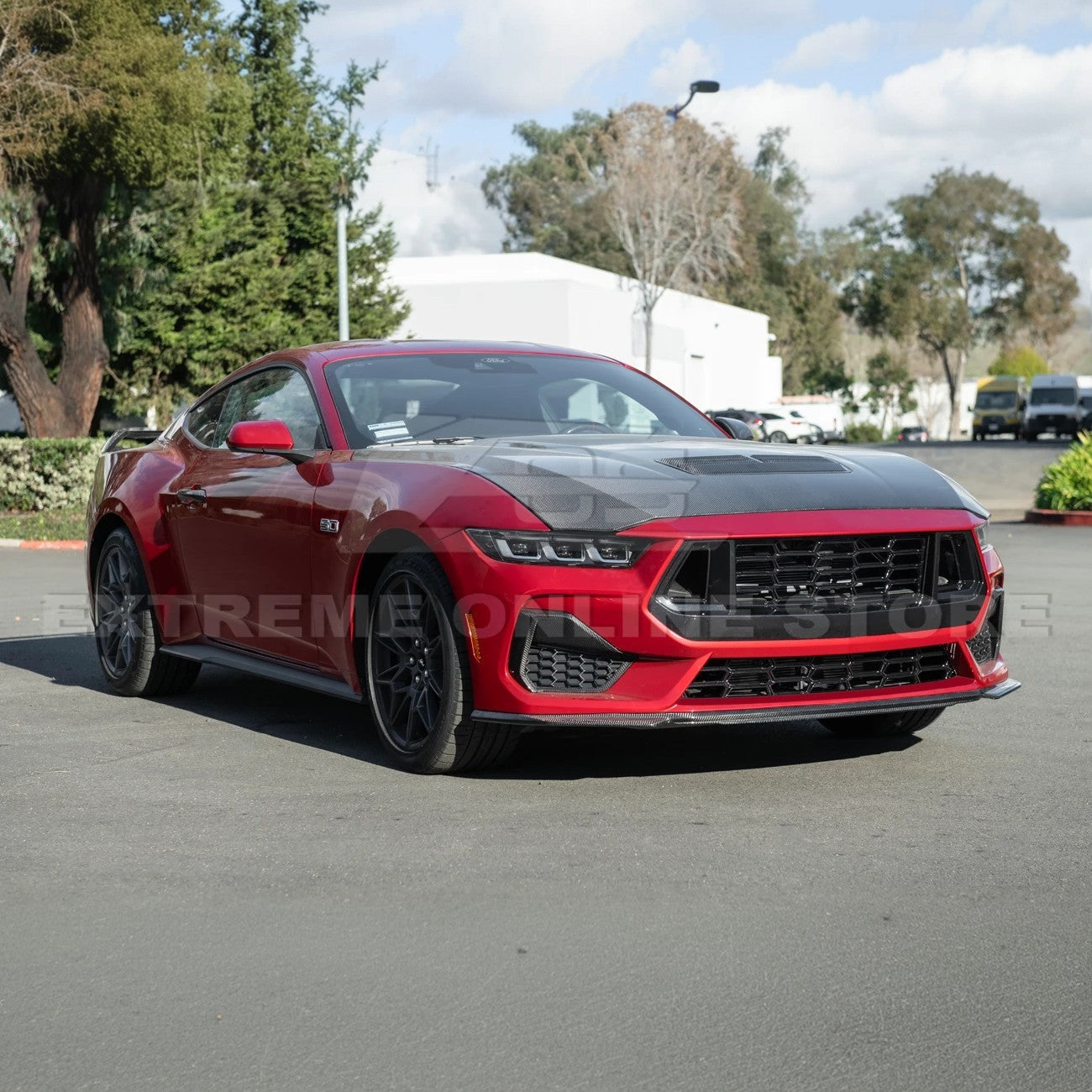 2024+ Ford Mustang Dark Horse Style Lower Front Grille Insert-Grocery Getter Performance