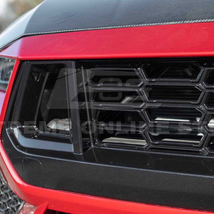 2024+ Ford Mustang Dark Horse Style Upper Front Grille Insert-Grocery Getter Performance