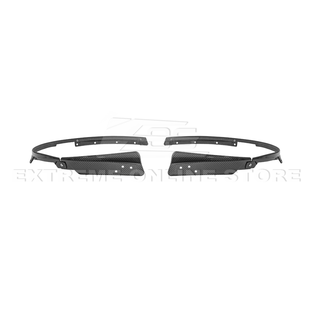 2024+ Ford Mustang DRY CARBON FIBER Fender Flares & Mud Flap