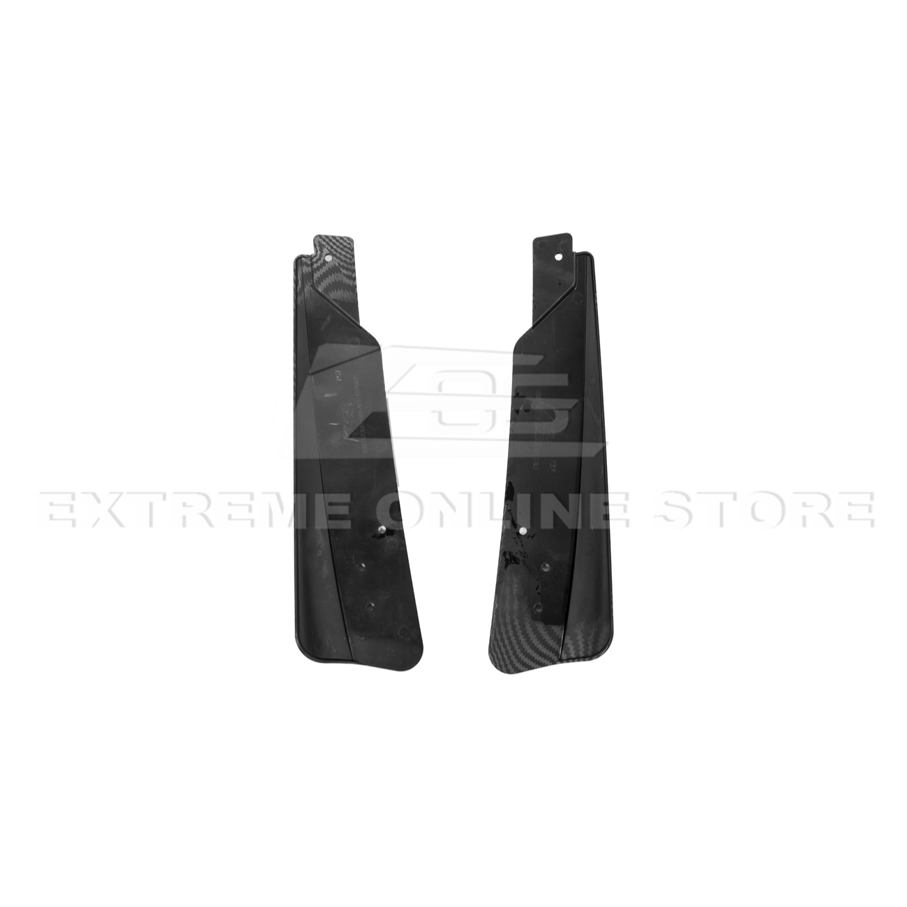 2024+ Ford Mustang Dry Carbon Fiber Mud Flap