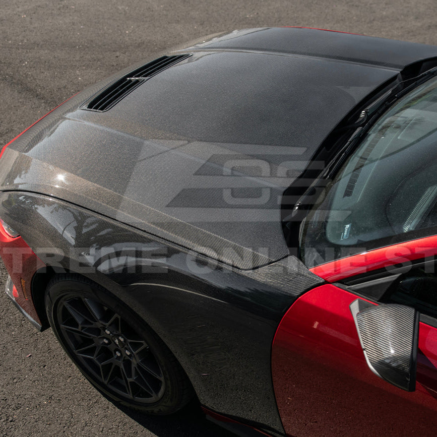 2024+ Ford Mustang Front Bumper Hood Vented Cover