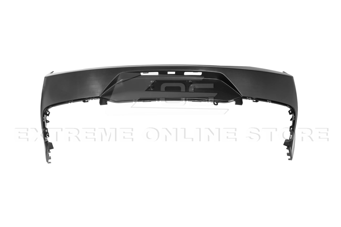 2024+ Ford Mustang Primed Black Rear Bumper Cover