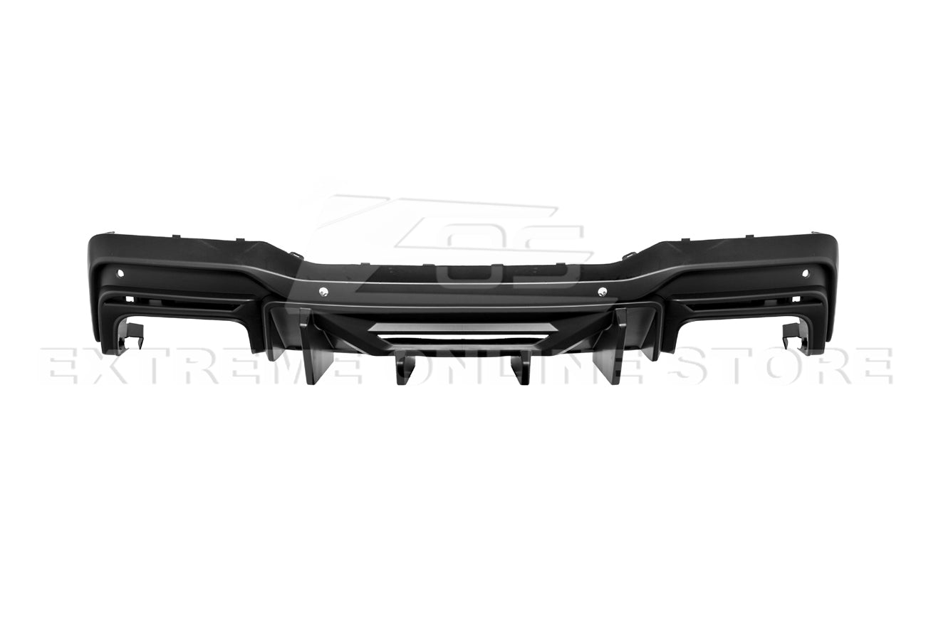 2024+ Ford Mustang Rear Bumper Diffuser Dual Tips