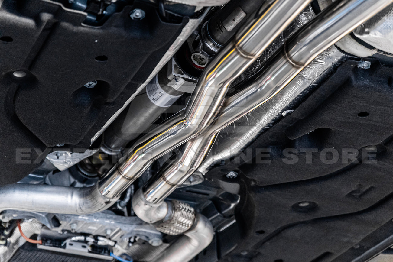 2024+ Ford Mustang S650 GT Straight Mid Pipe