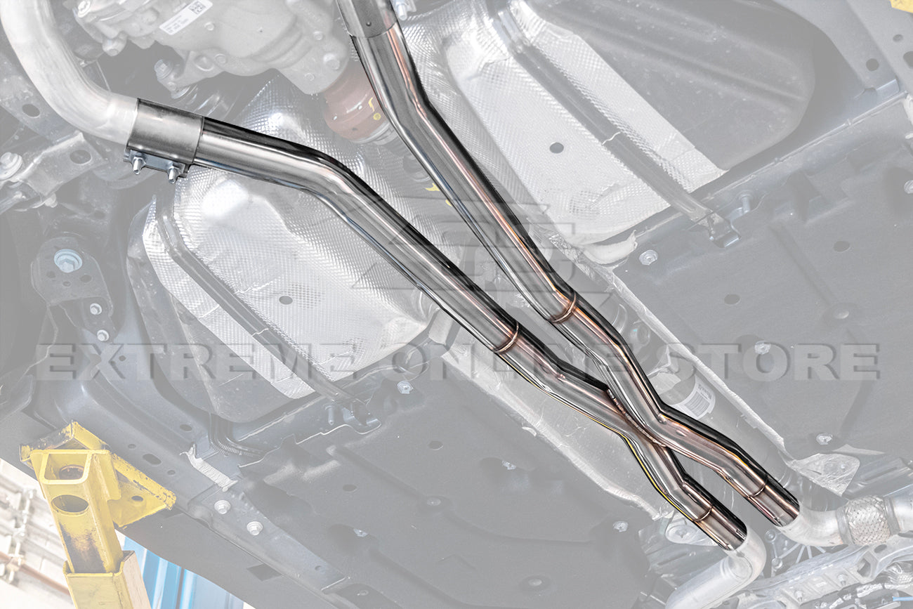 2024+ Ford Mustang S650 GT Straight Mid Pipe
