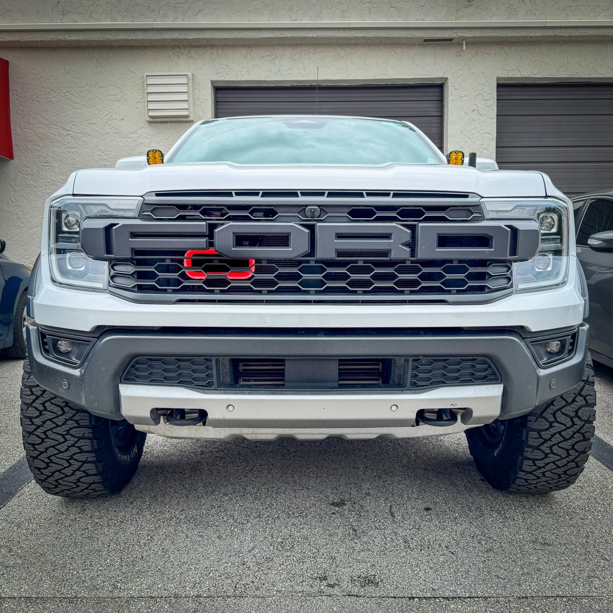 2024+ Ford Ranger Raptor BIG MOUTH LIT KIT Ram Air Intake Snorkel - Grocery Getter Performance