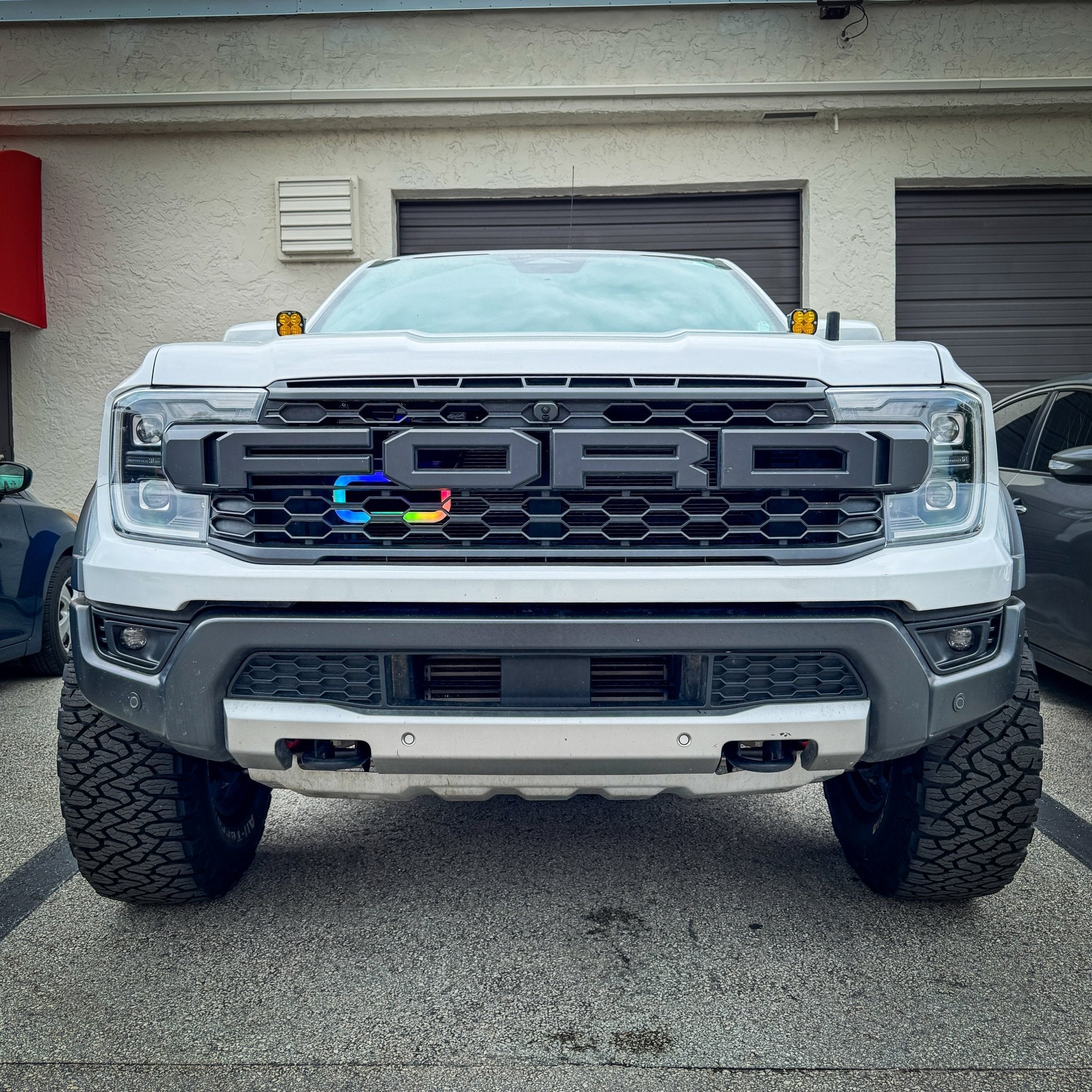 2024+ Ford Ranger Raptor BIG MOUTH LIT KIT Ram Air Intake Snorkel - Grocery Getter Performance