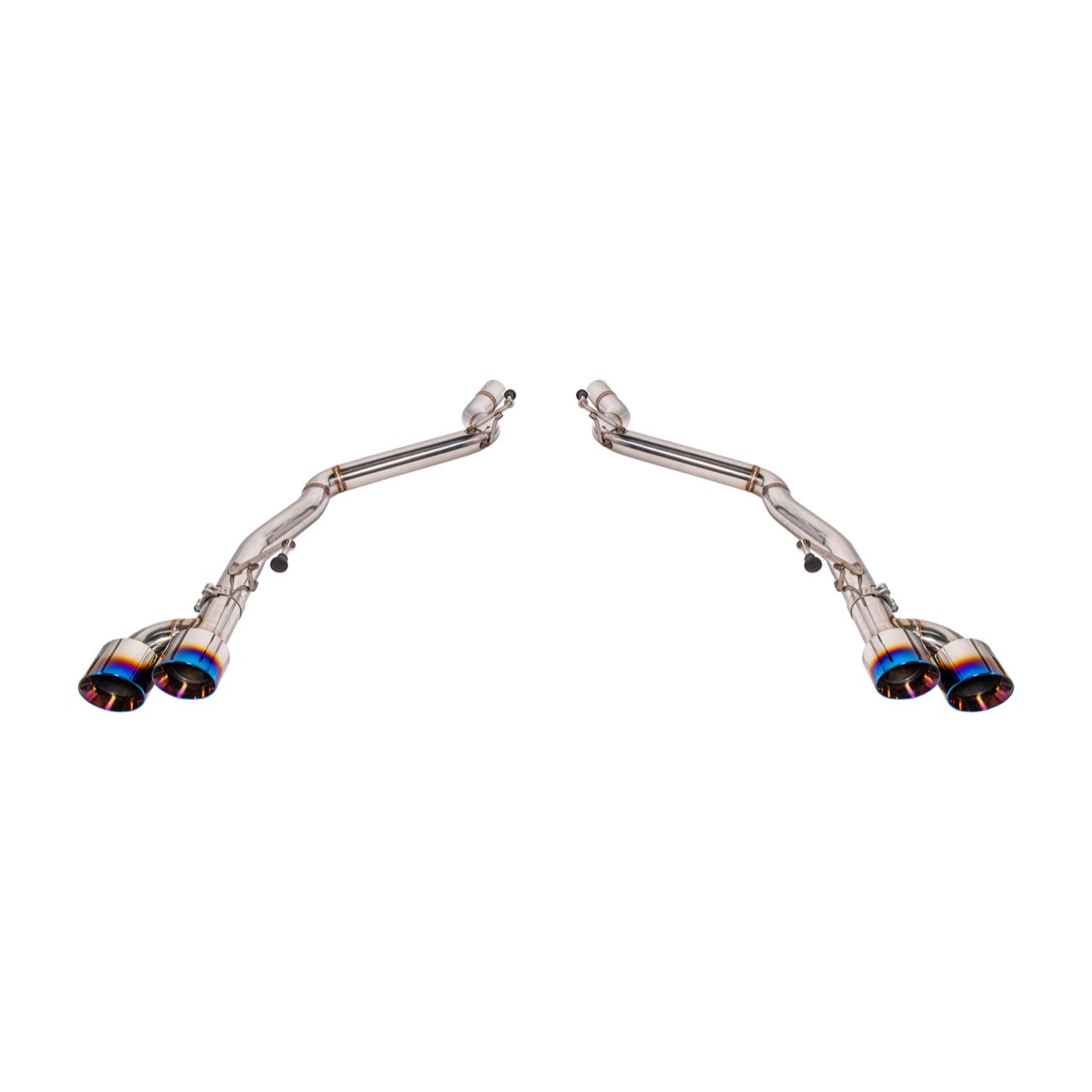 2024+ Mustang GT Muffler Delete Axle Back Quad Tips Exhaust