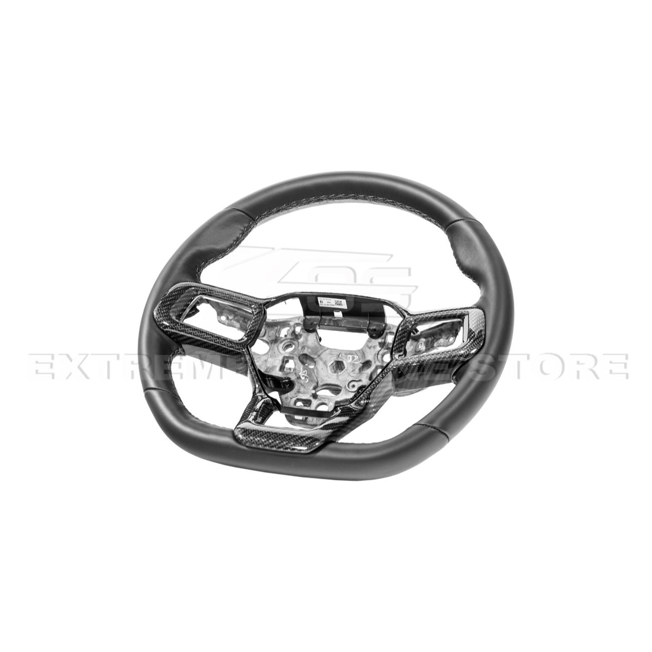 2024-Up Ford Mustang | CARBON FIBER Tape On Steering Wheel Trim Full Cover