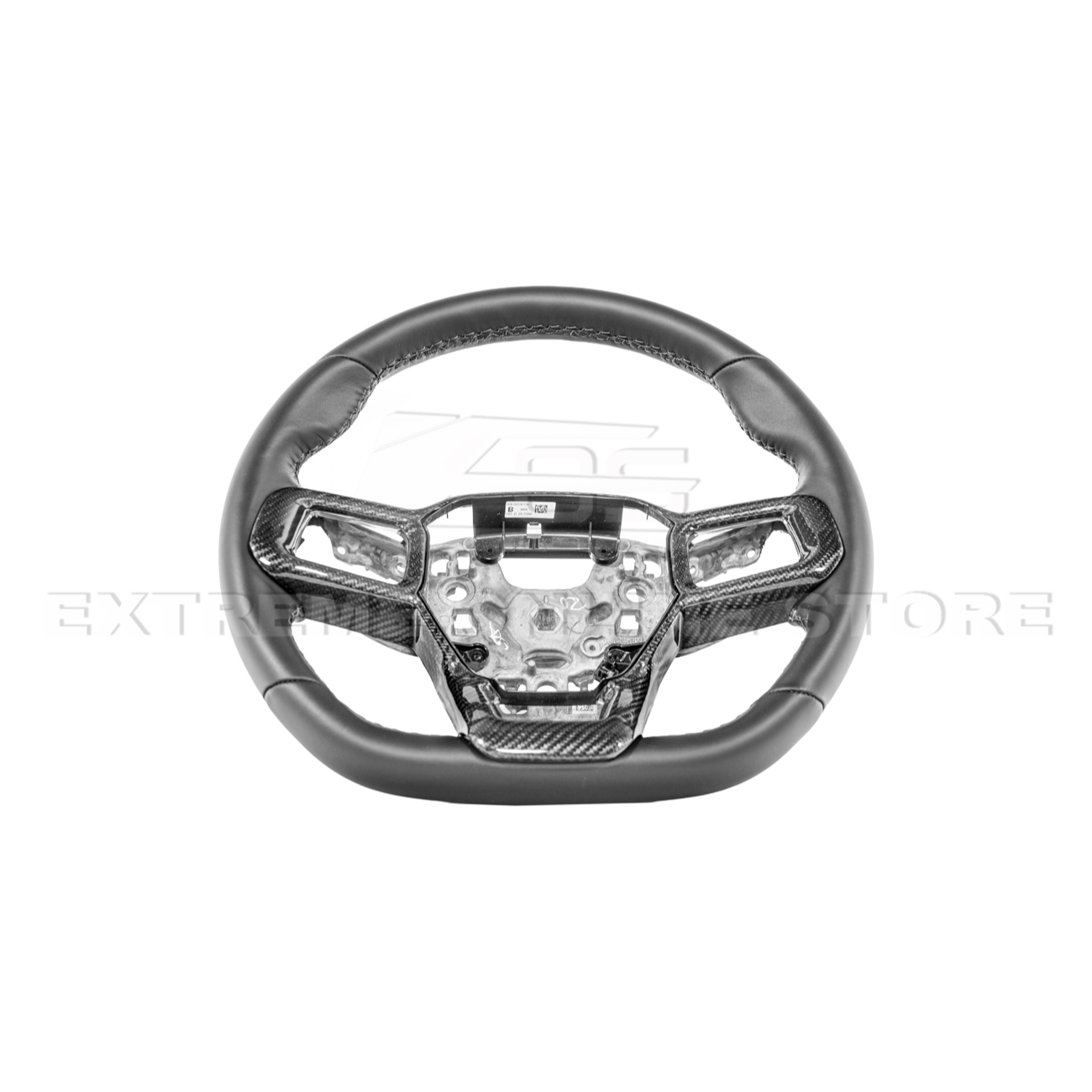 2024-Up Ford Mustang | CARBON FIBER Tape On Steering Wheel Trim Full Cover