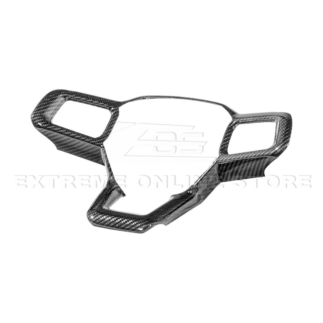 2024-Up Ford Mustang | CARBON FIBER Tape On Steering Wheel Trim Full Cover