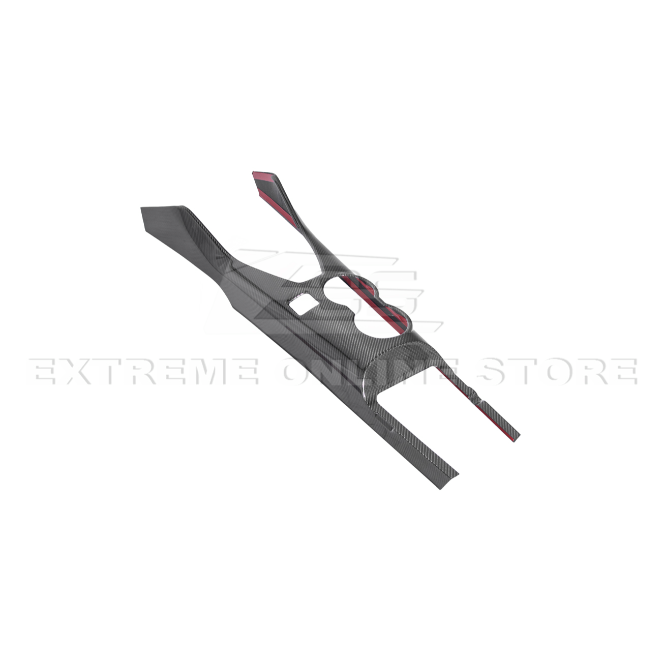 2024-Up Ford Mustang DRY CARBON FIBER All Inclusive Center Console Cover