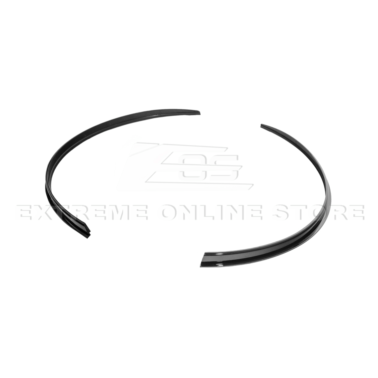2024-Up Ford Mustang S650 DRY CARBON FIBER Rear Quarter Fender Flare Extension