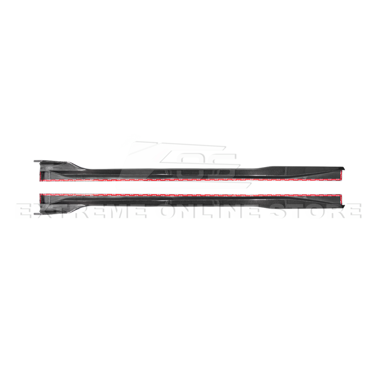 2024-Up Ford Mustang S650 | EOS Performance CARBON FIBER Side Skirts Extension