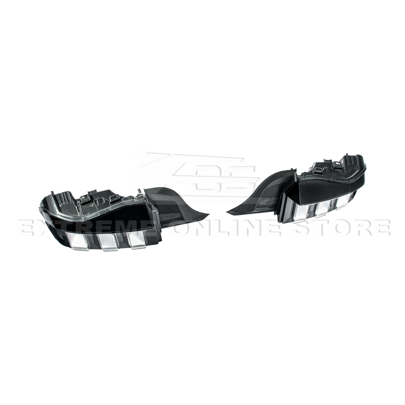 2024-Up Ford Mustang S650 EURO Sequential Signal LED Clear Rear Taillights