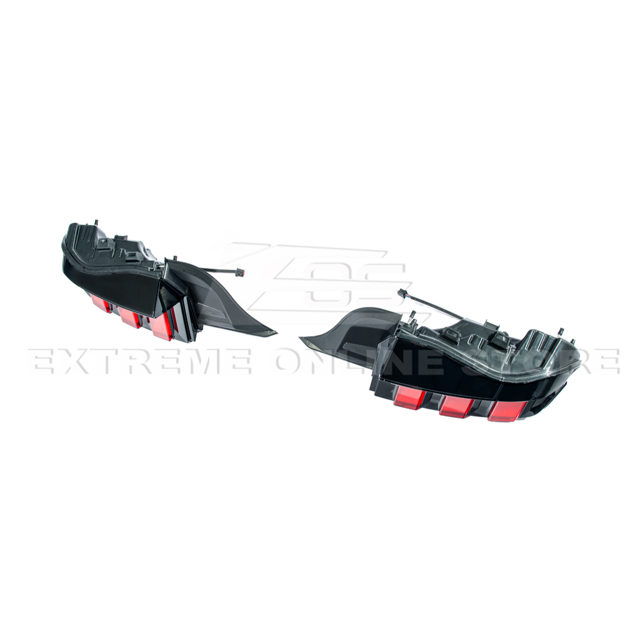 2024-Up Ford Mustang S650 EURO Sequential Signal LED Clear Rear Taillights