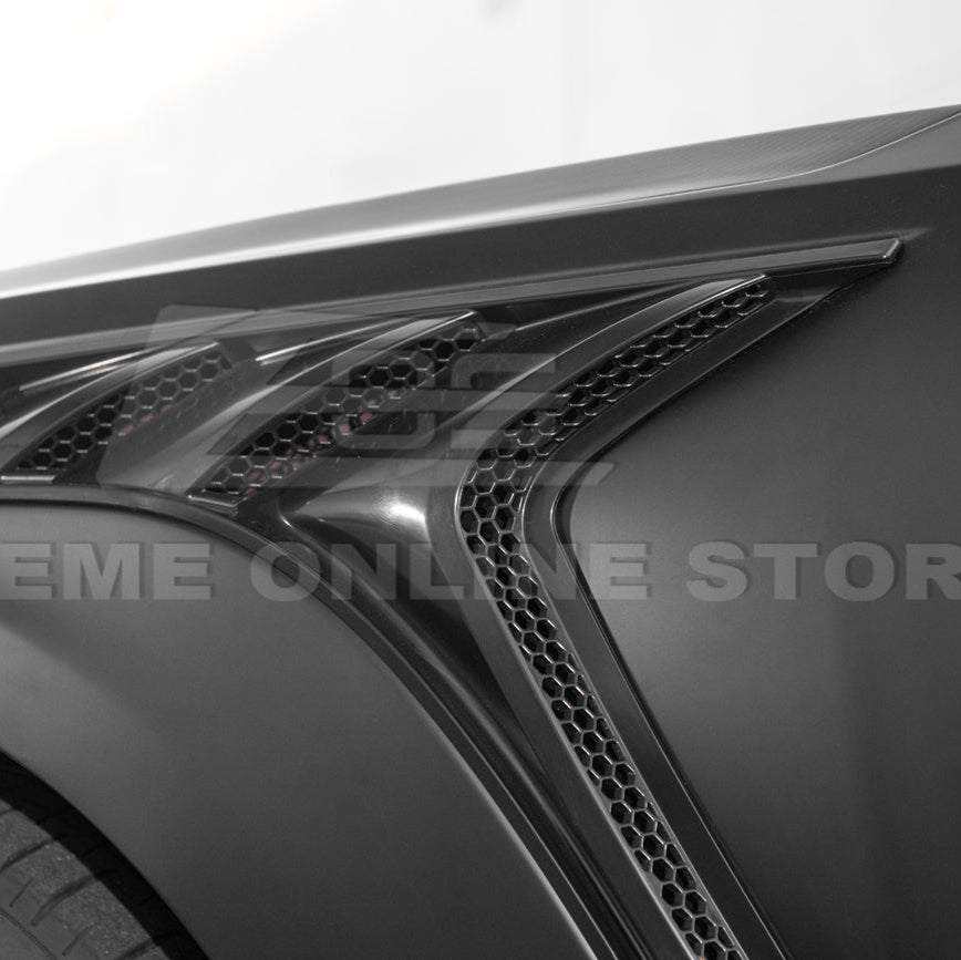 2024-Up Ford Mustang S650 GTD Style Carbon Fiber Front Side Vented Fenders