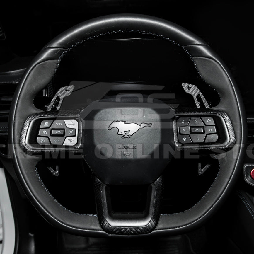 2024-Up Ford Mustang Steering Wheel Magnetic Paddle Shifter Pair