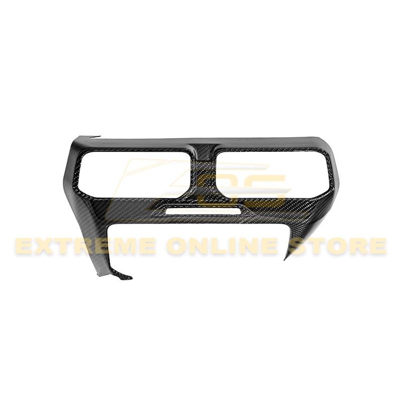 2024-Up Mustang DRY CARBON FIBER AC Outlet Panel Trim
