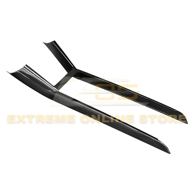 2024-Up Tesla Model 3, 2025-Up Model Y Carbon Fiber Interior Console Frame