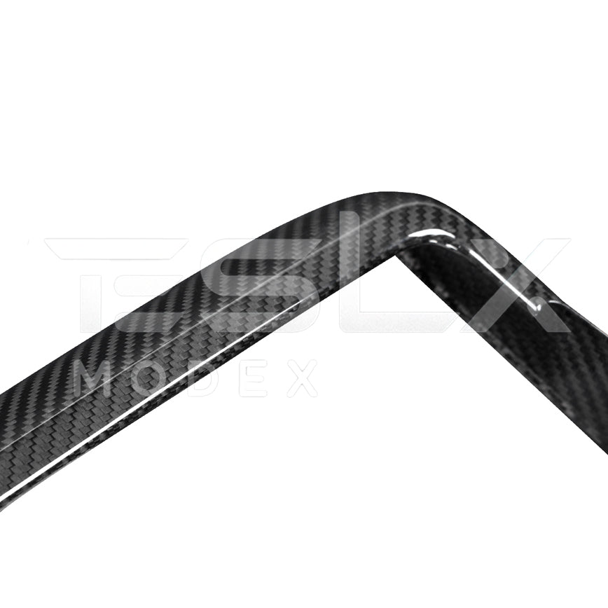 2024-Up Tesla Model 3, 2025-Up Model Y Carbon Fiber Interior Rear Display Frame Cover