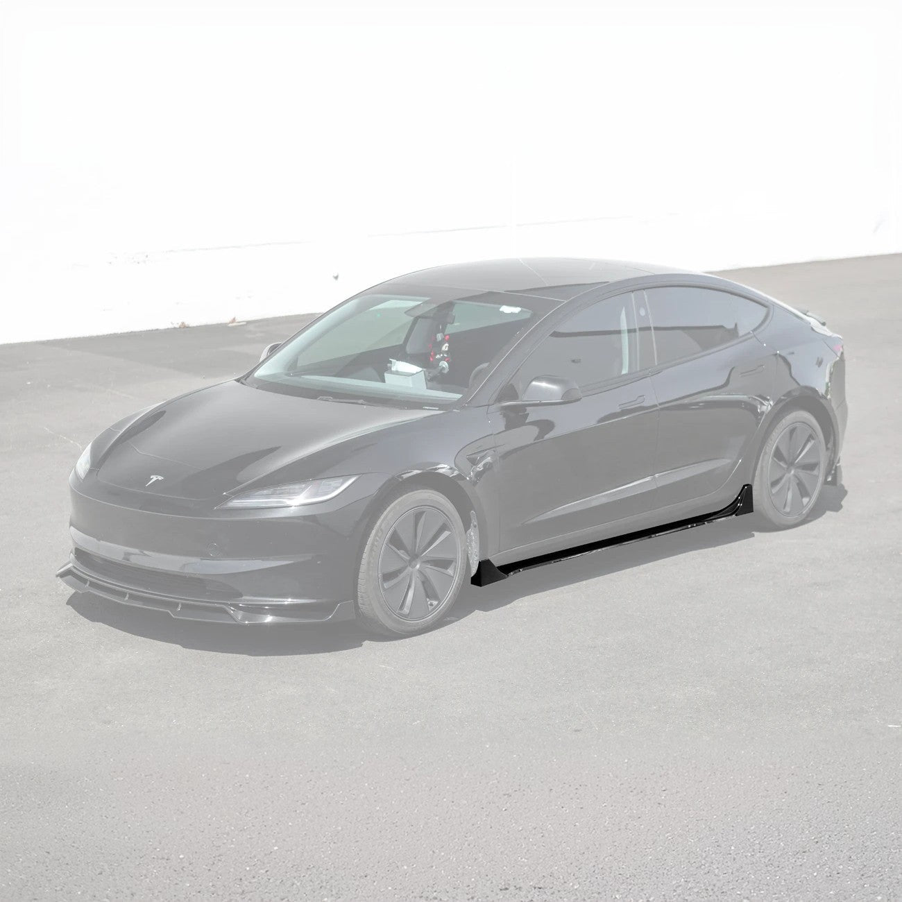 2024-Up Tesla Model 3 Performance Style Side Skirts Rocker Panel Pair