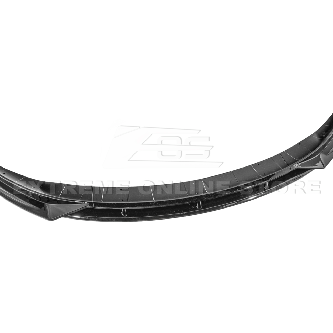 2024-Up Tesla Model 3 Track Style Front Lip Splitter