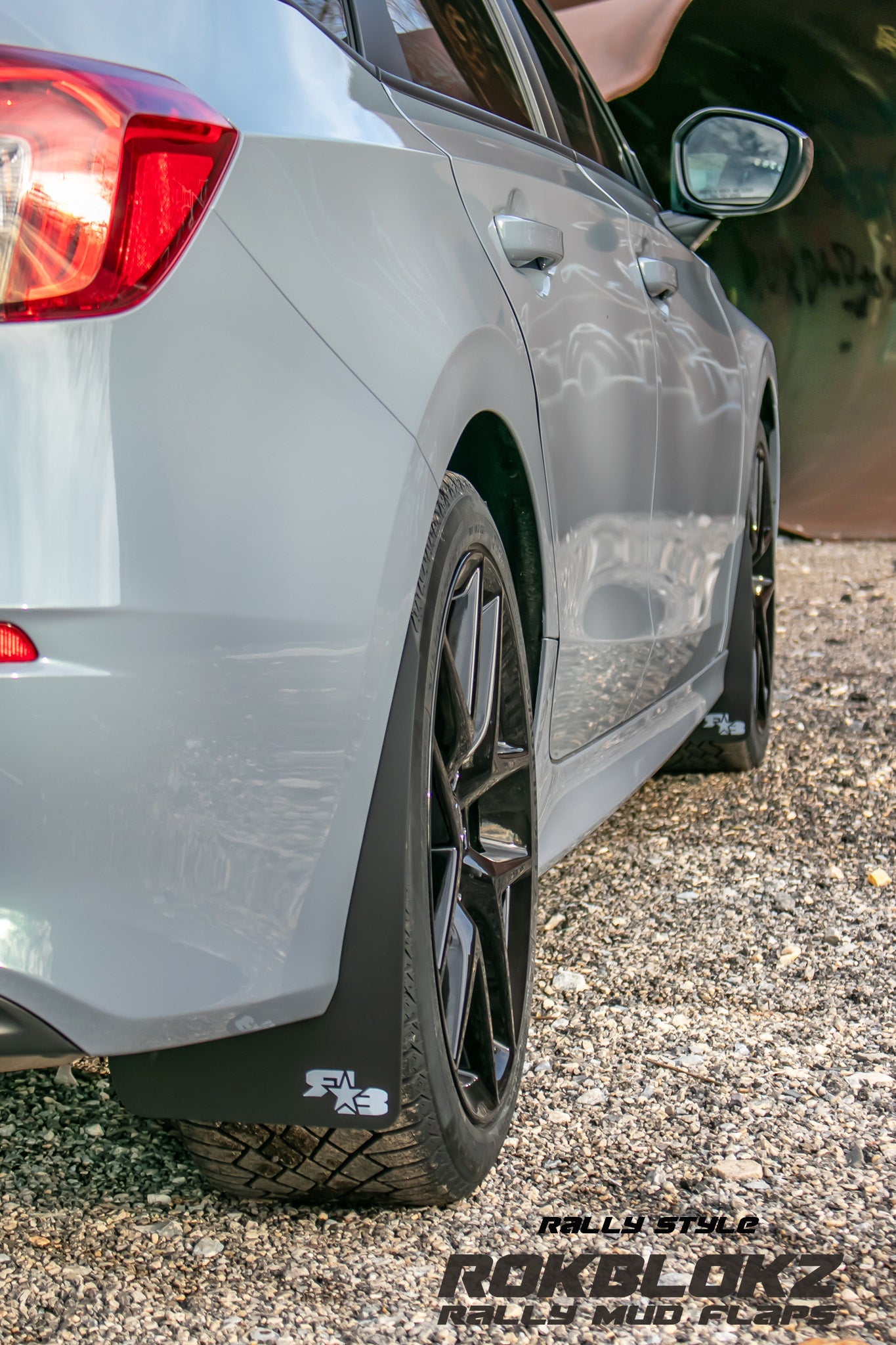 Honda Civic Sedan 2022+ Rally Mud Flaps