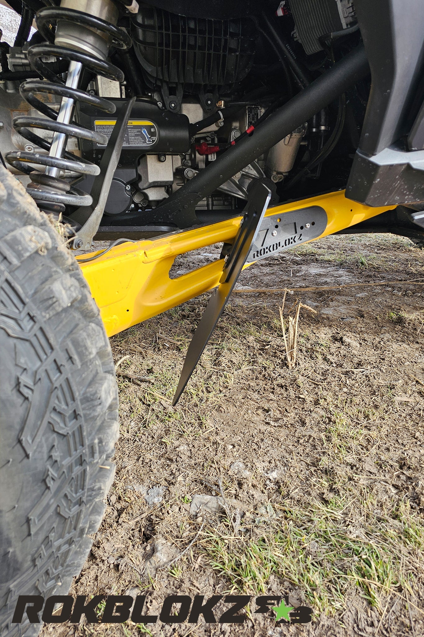 Can-Am Maverick R 2024+ Trailing Arm Guards/Flaps