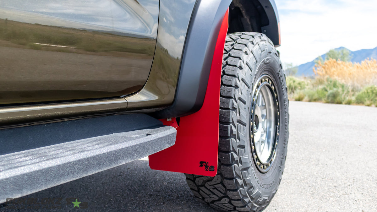 Ford Ranger RAPTOR 2024+ High Clearance Mud Flaps