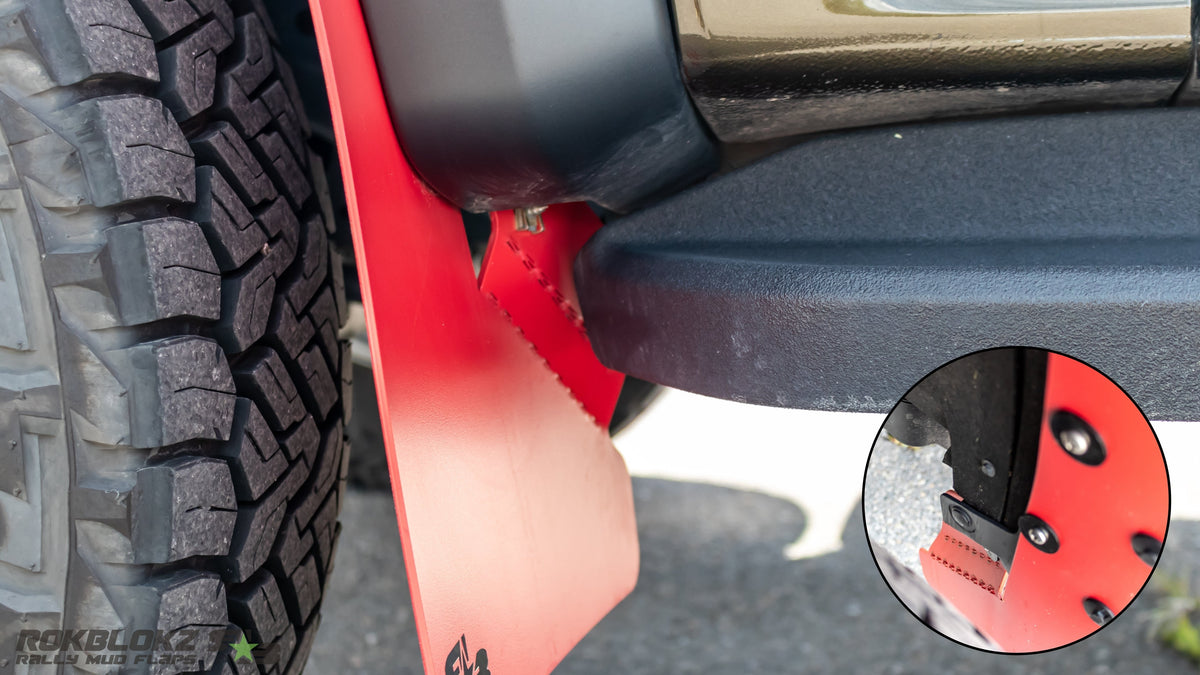 Ford Ranger RAPTOR 2024+ High Clearance Mud Flaps
