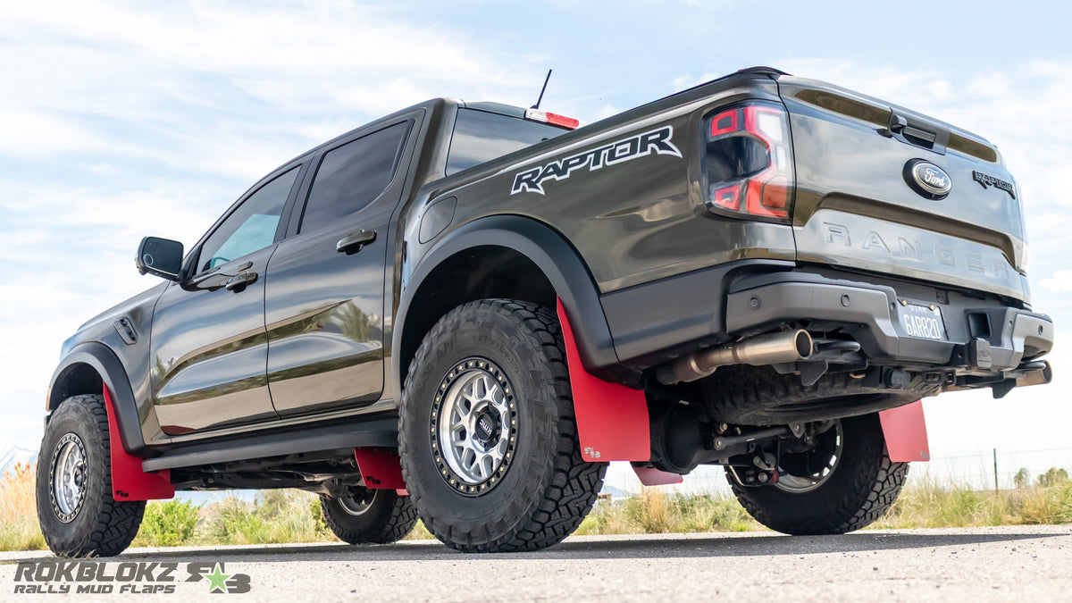 Ford Ranger RAPTOR 2024+ High Clearance Mud Flaps