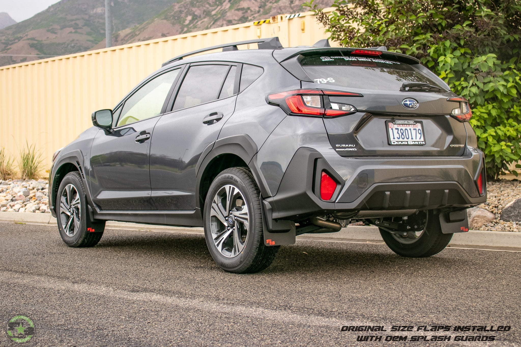 Subaru Crosstrek 2024+ Rally Mud Flaps