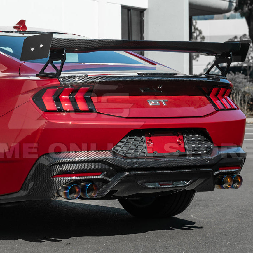 2024+ Mustang GT Muffler Delete Axle Back Quad Tips Exhaust