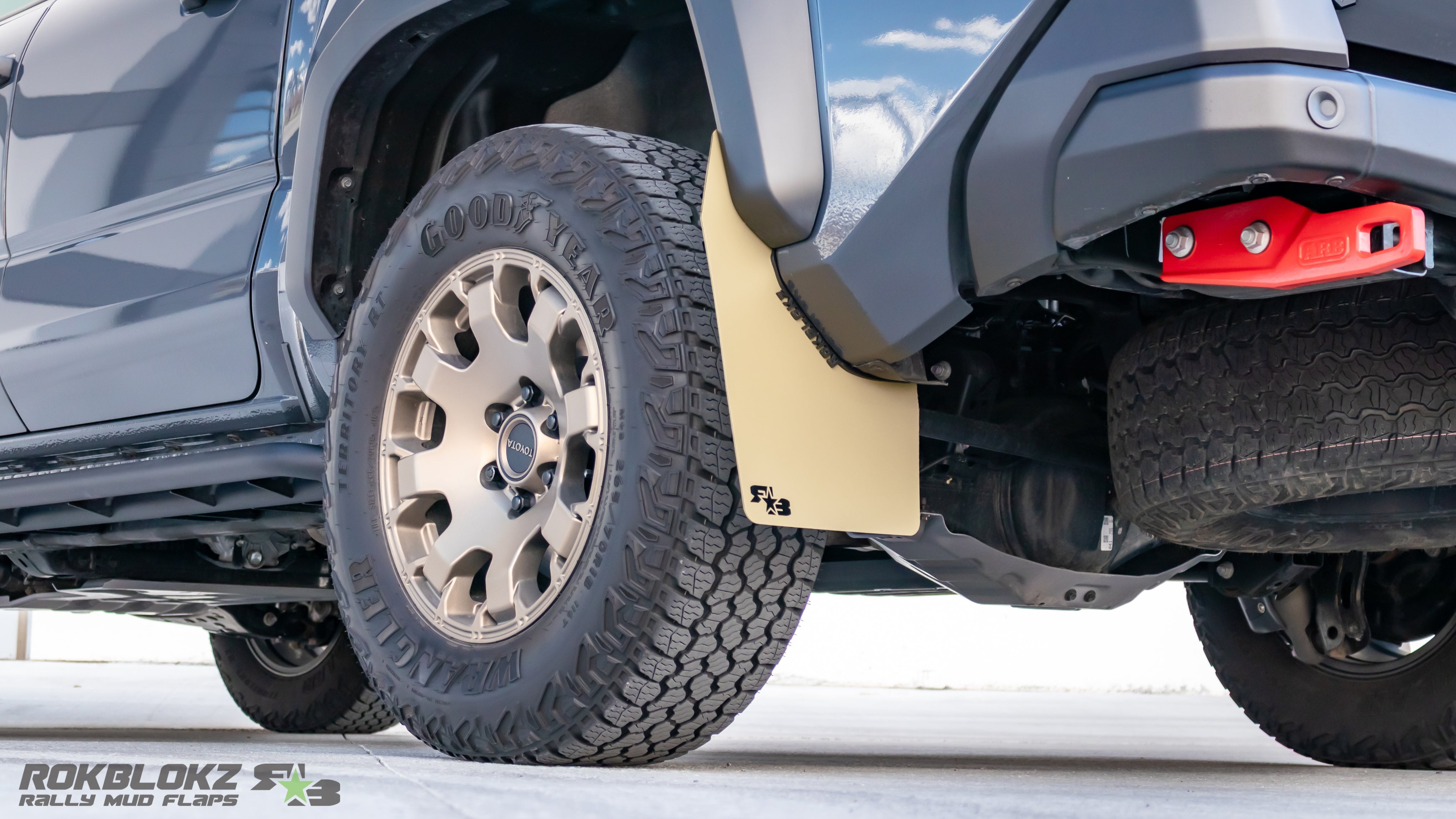 Toyota Tacoma TRD PRO/TRAILHUNTER(4th Gen) 2024+ High Clearance Mud Flaps