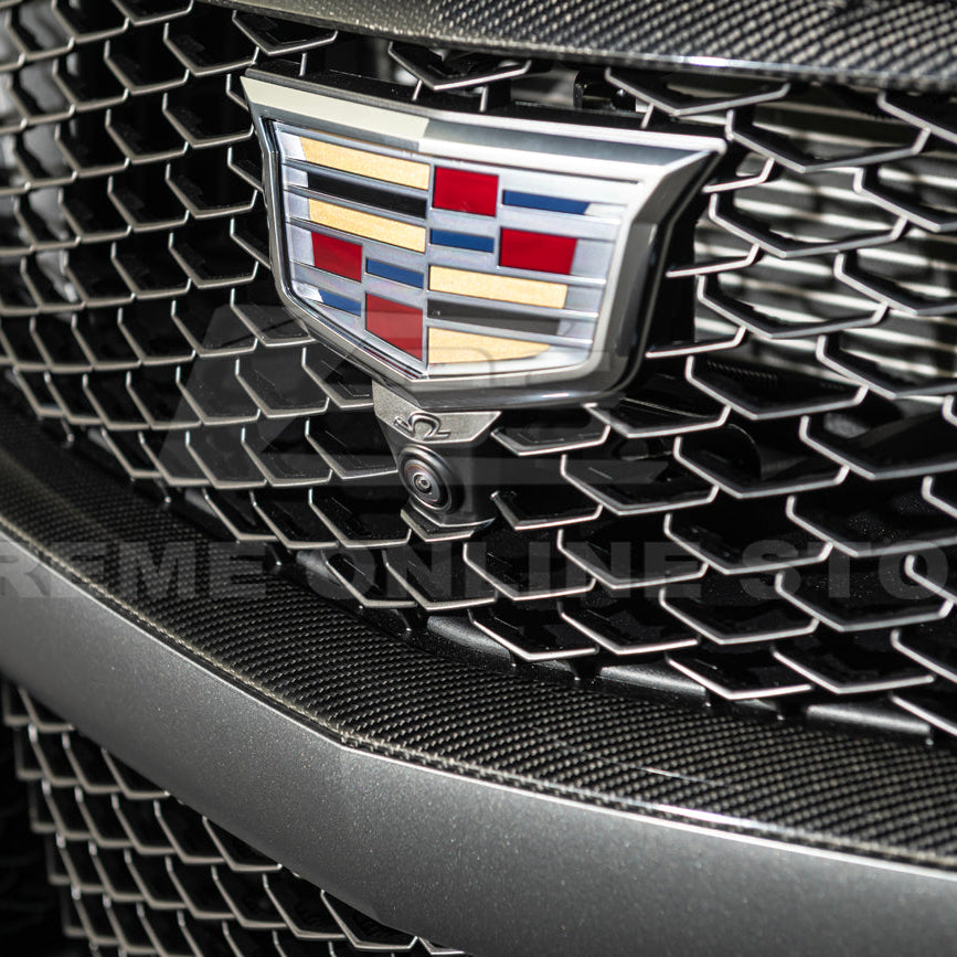 2025-Up Cadillac CT5-V Blackwing DRY CARBON FIBER Front Upper & Lower Grille Trim