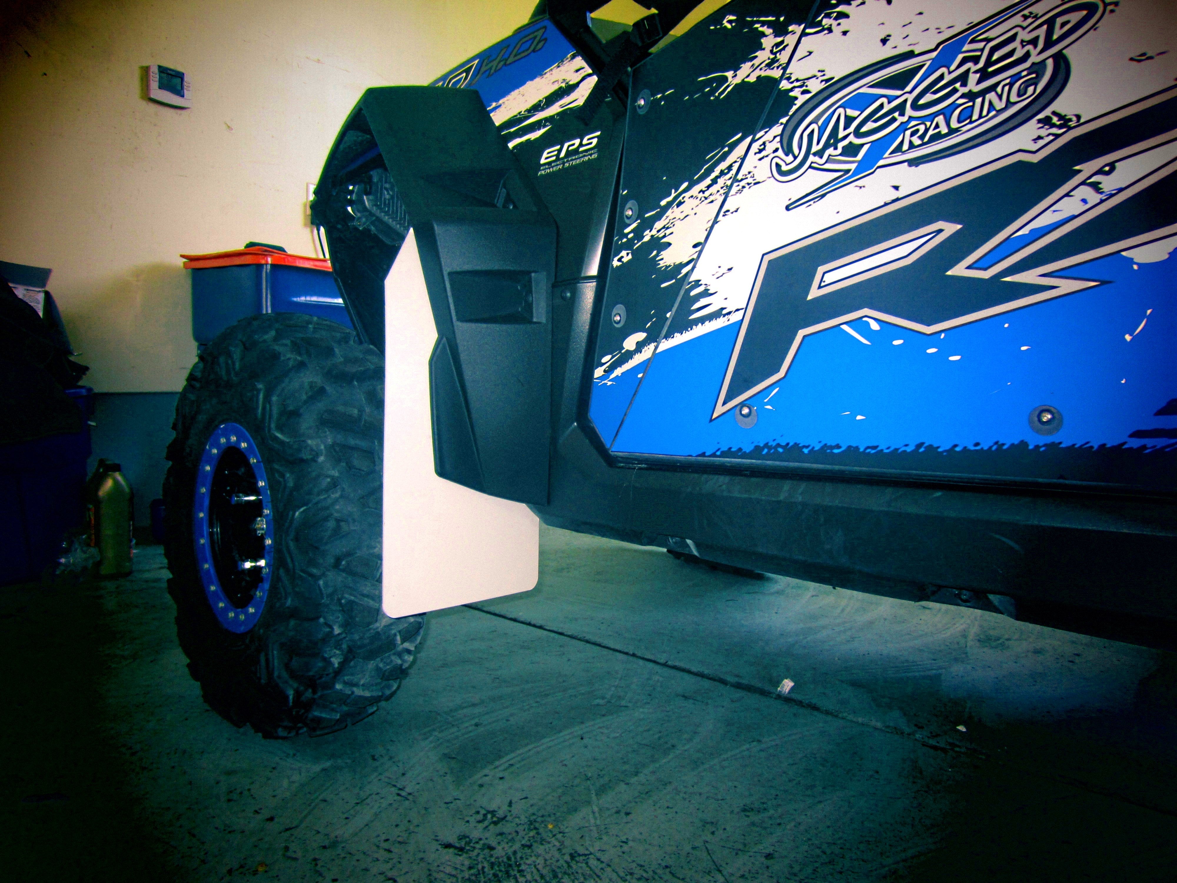 Polaris RZR 900, RZR 4 900, 11-14 Mud Flaps, FRONT
